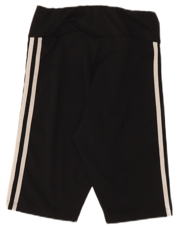 Adidas Short de sport pour femme UK 10 Petit Noir Polyester