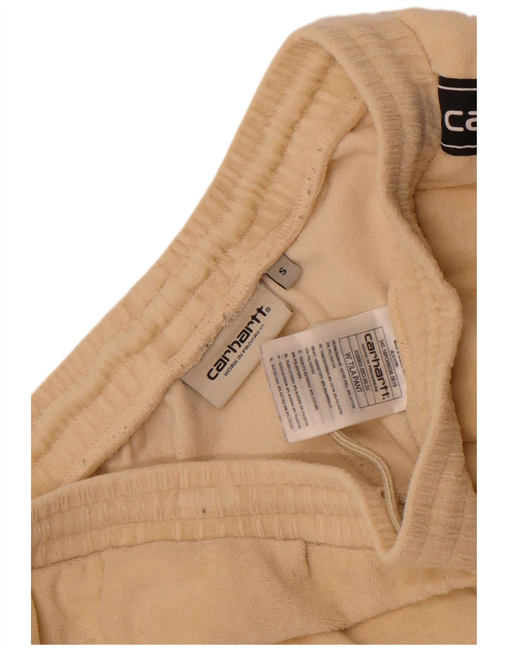 Carhartt Pantalon de Survêtement Graphique Joggers Small Blanc Cassé Homme