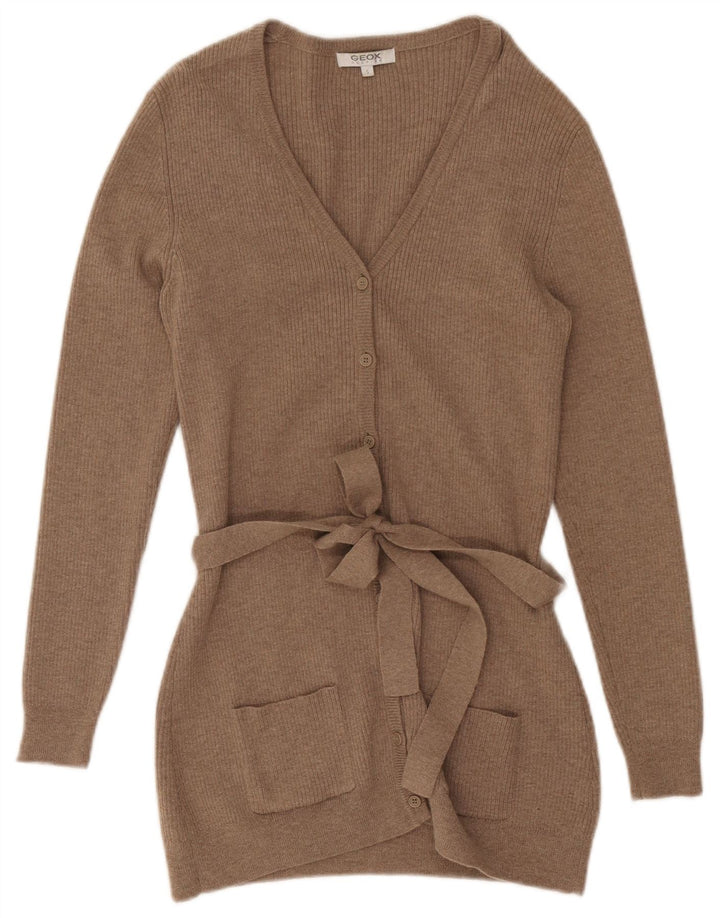 Geox Cardigan pour femme UK 10 Small Marron