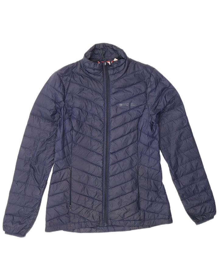 MOUNTAIN WAREHOUSE Veste matelassée pour femme UK 10 Petit nylon bleu marine