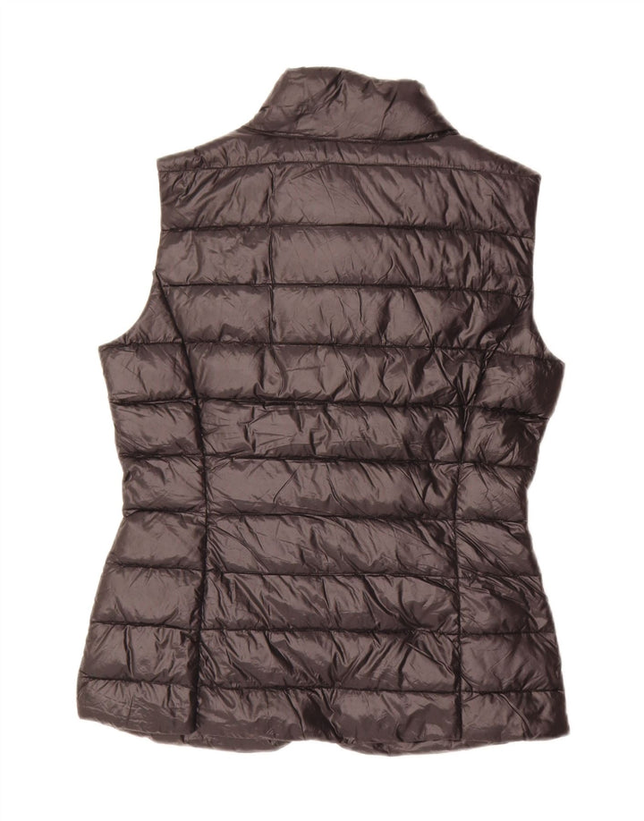 Benetton Gilet rembourré pour femme UK 10 Small Noir