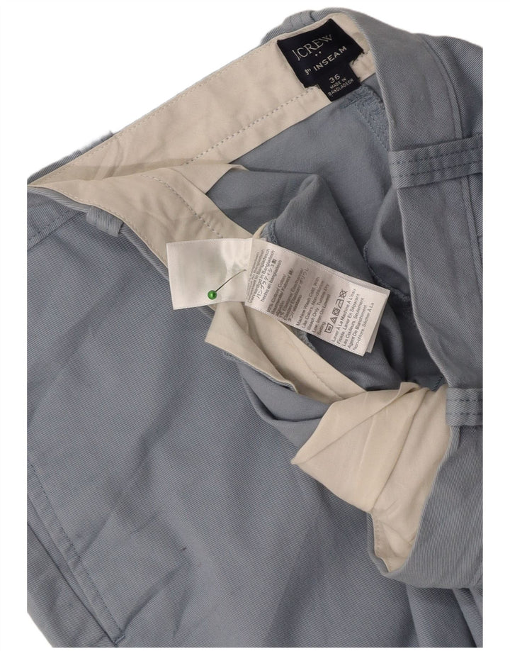 J. CREW Short Chino Homme W36 Grand Bleu Coton