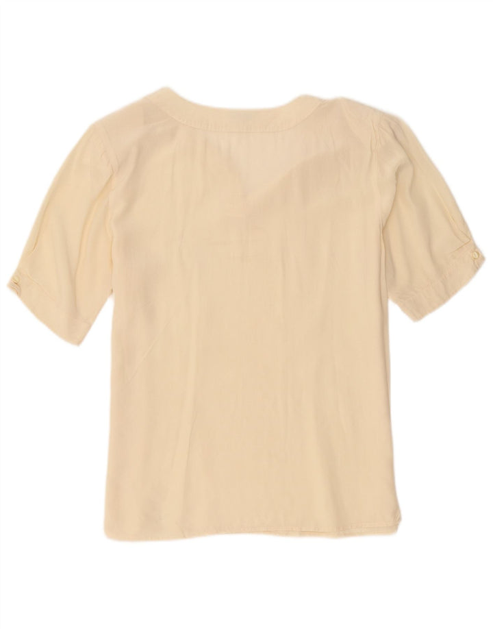 Balloon Chemisier Femme Top EU 38 Soie Beige Moyen