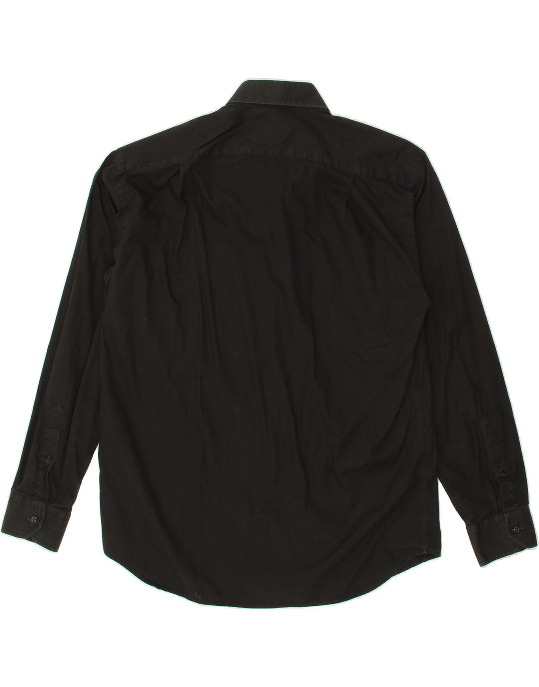 ROCCOBAROCCO Mens Shirt Size 43 17 XL Black Cotton Vintage Roccobarocco and Second-Hand Roccobarocco from Messina Hembry 