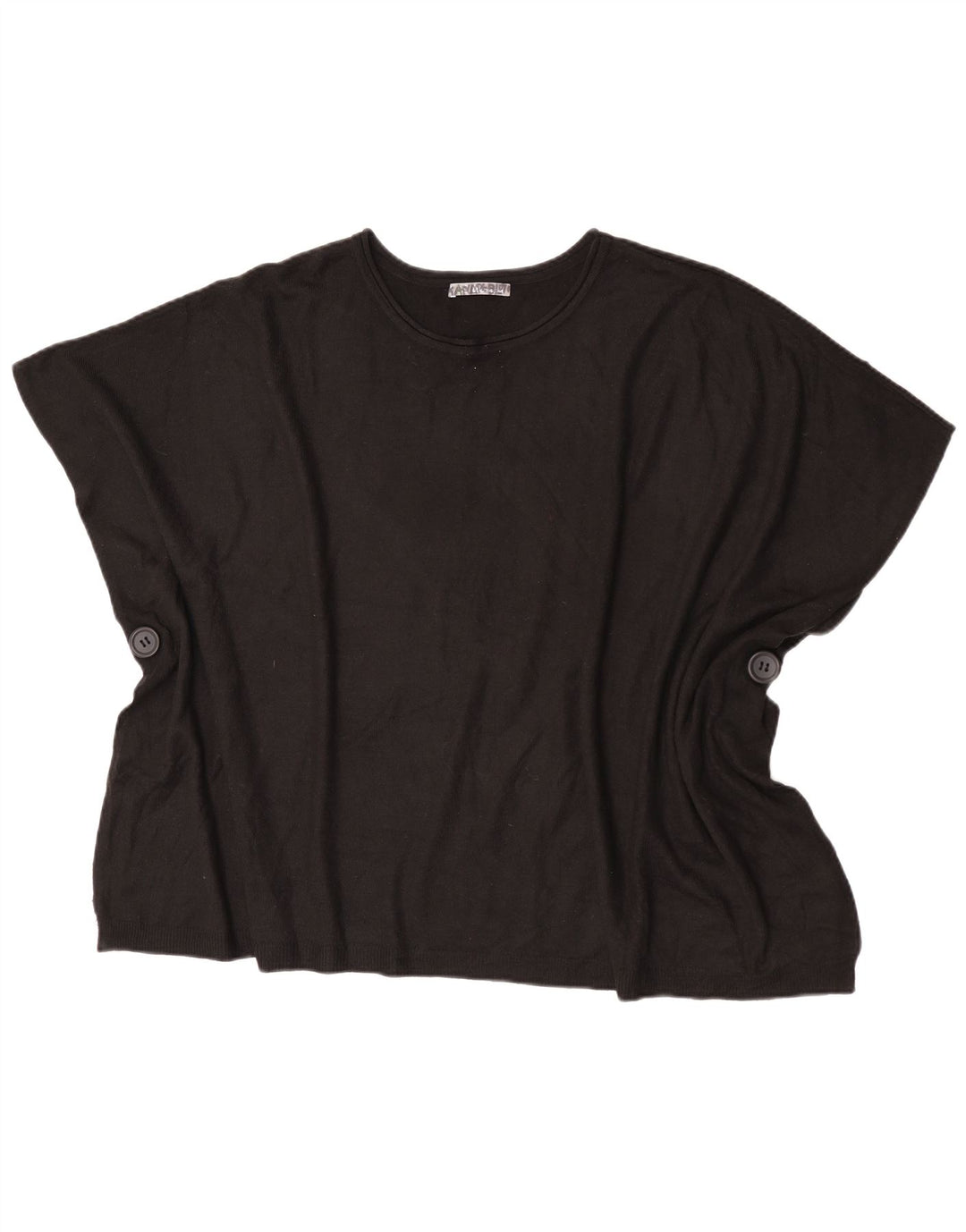 Marks & Spencer Haut Poncho Femme Taille Unique Noir