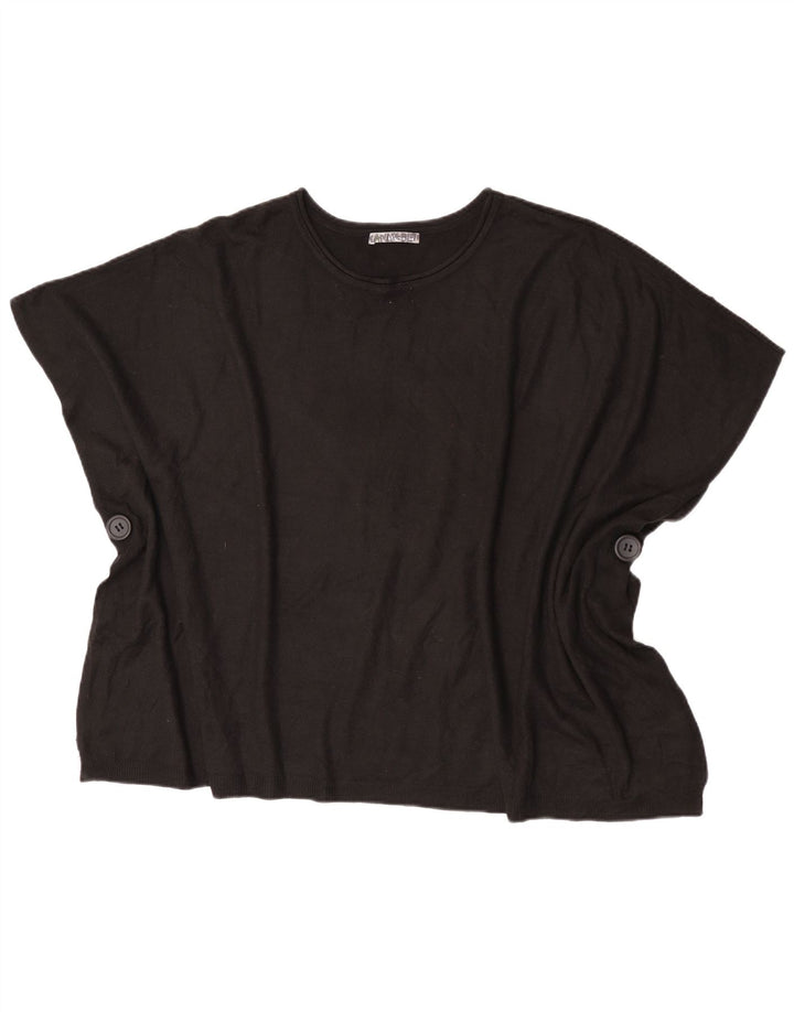 Marks & Spencer Haut Poncho Femme Taille Unique Noir