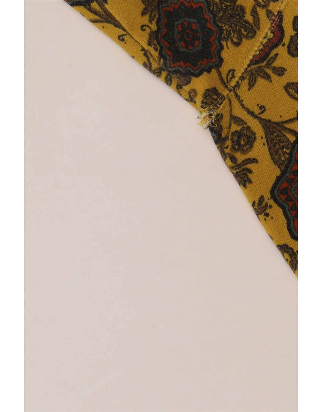 PATRIZIA DINI Sweat-shirt pour femme UK 14 Medium Jaune Floral