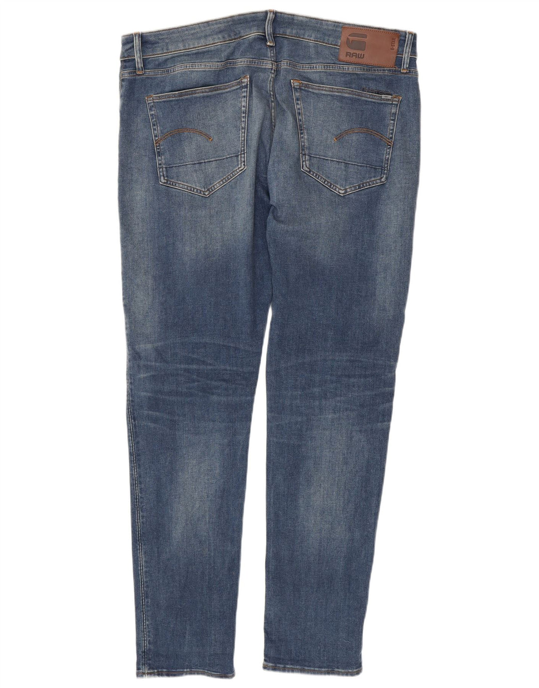 G-STAR Jean Slim 3301 Homme W38 L34 Bleu Coton