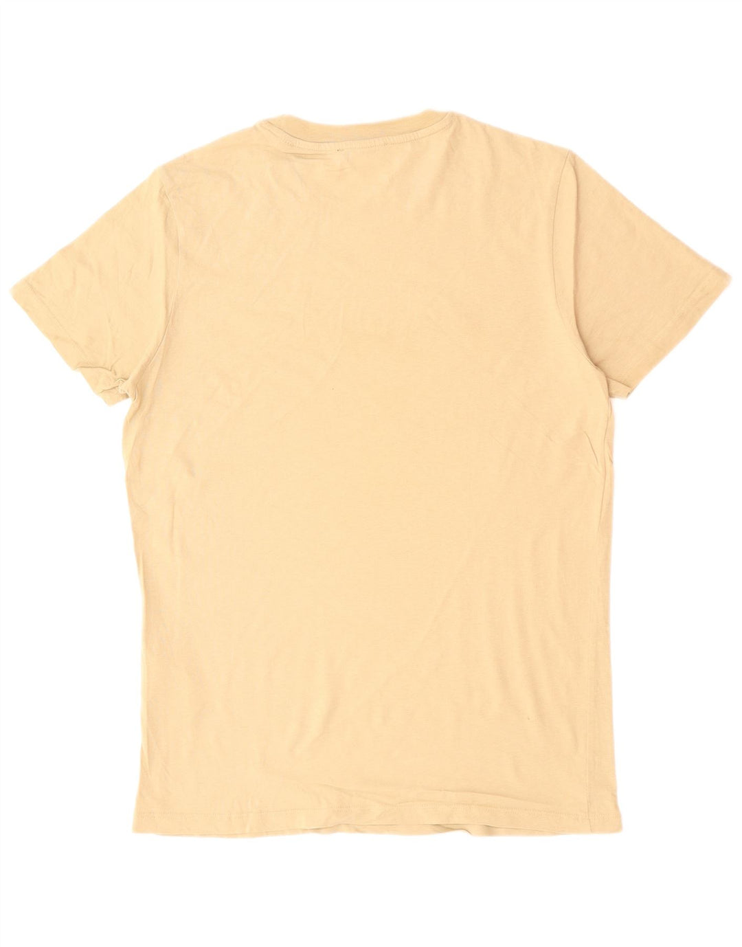 JACK & JONES T-Shirt Graphique Homme Beige Moyen Coton