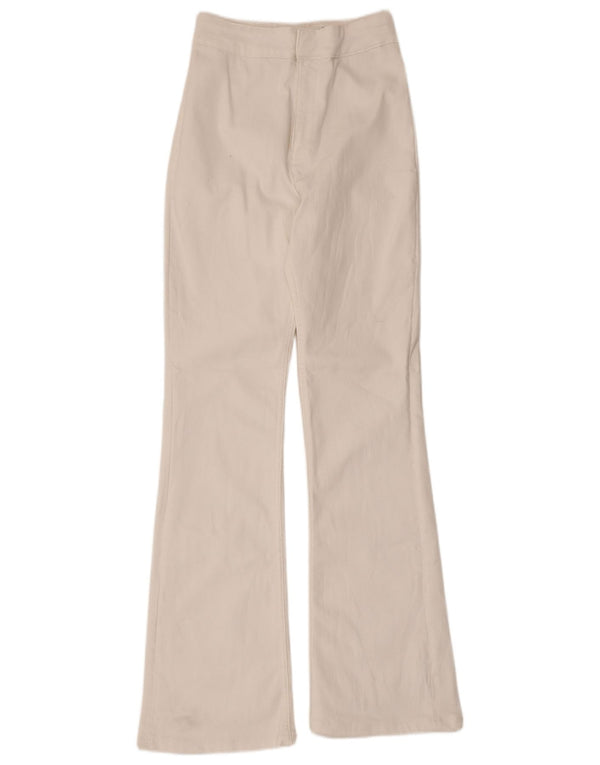 Zara Womens Flared Jeans EU 40 Medium W30 L31 White
