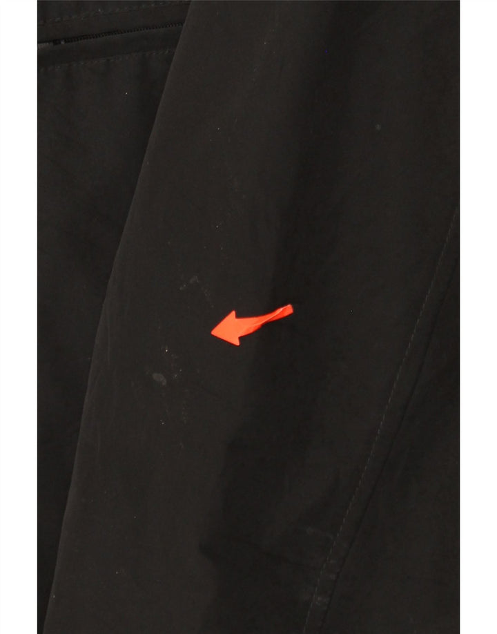 Blue Side Veste utilitaire coupe ample pour homme UK 36 Petit polyester noir