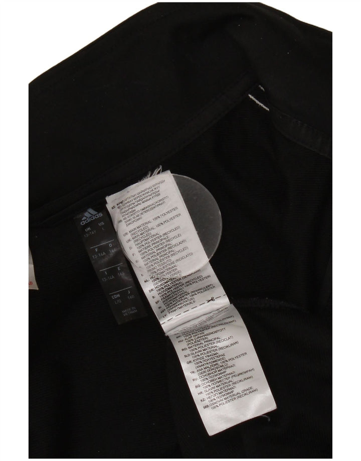 Veste de survêtement Adidas Garçon Aeroready 13-14 ans Noir Polyester