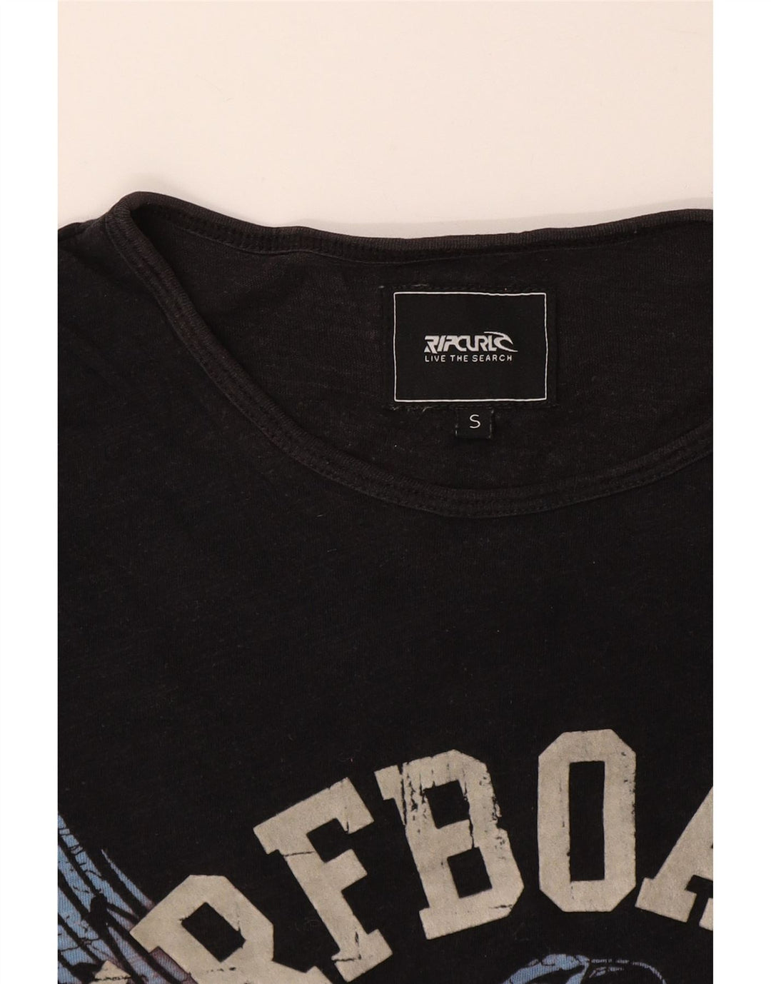 RIP CURL T-Shirt Graphique Homme Petit Noir