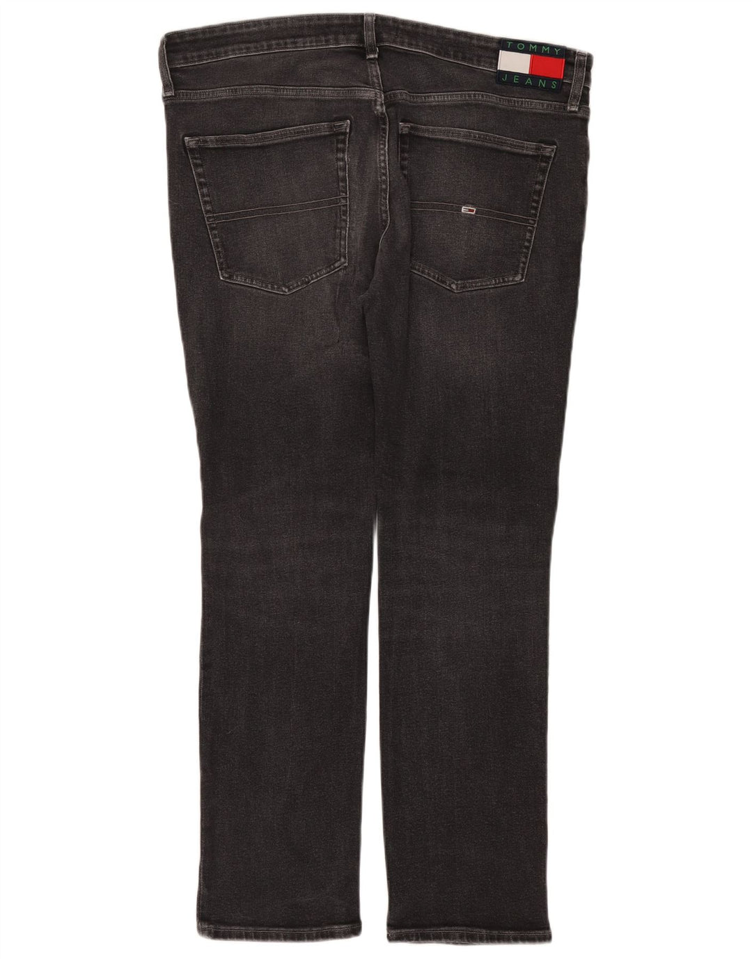 Tommy Hilfiger Jean Slim Homme W38 L32 Gris Coton