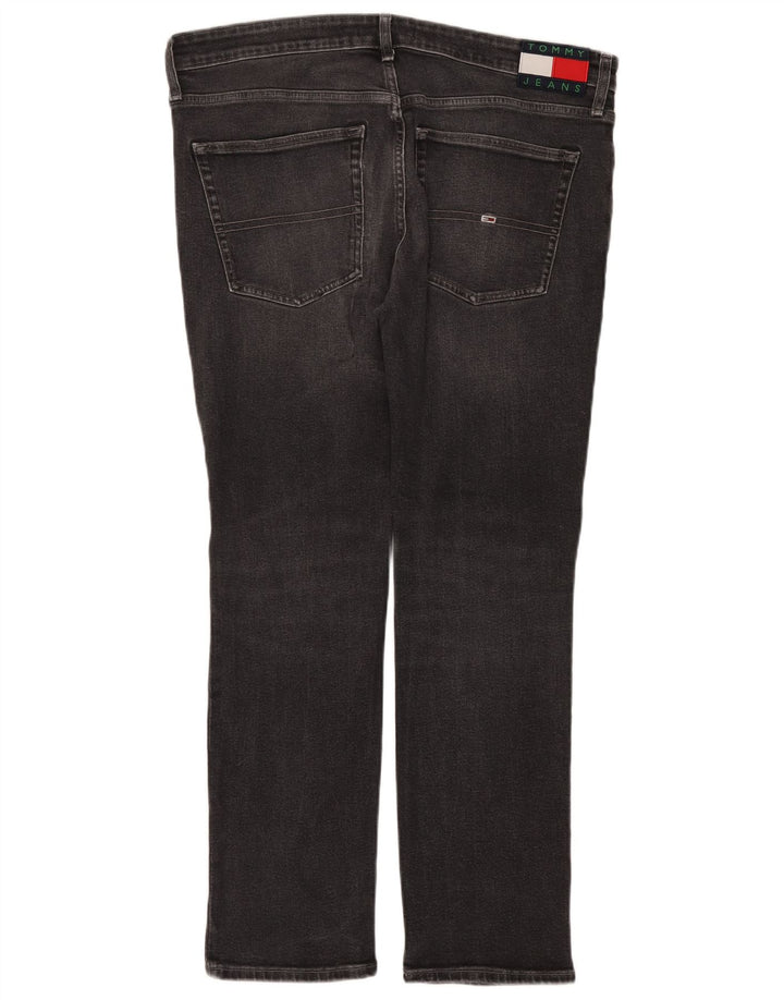 Tommy Hilfiger Jean Slim Homme W38 L32 Gris Coton