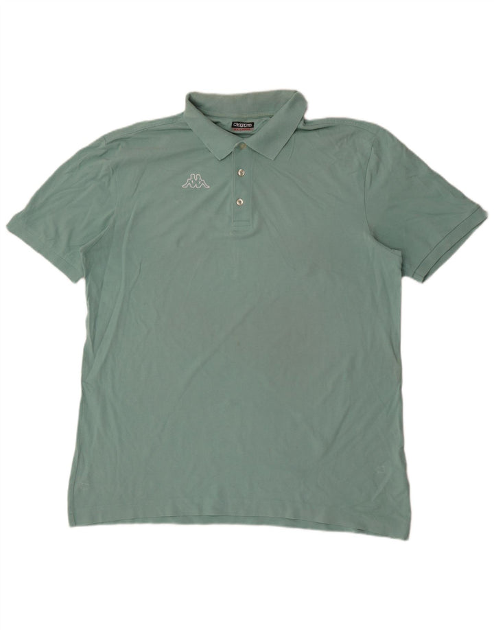 Kappa Polo Homme 2XL Bleu Coton