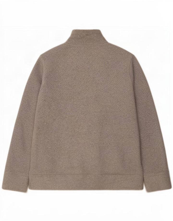 Marks & Spencer Veste polaire pour femme UK 16 Large Gris Polyester