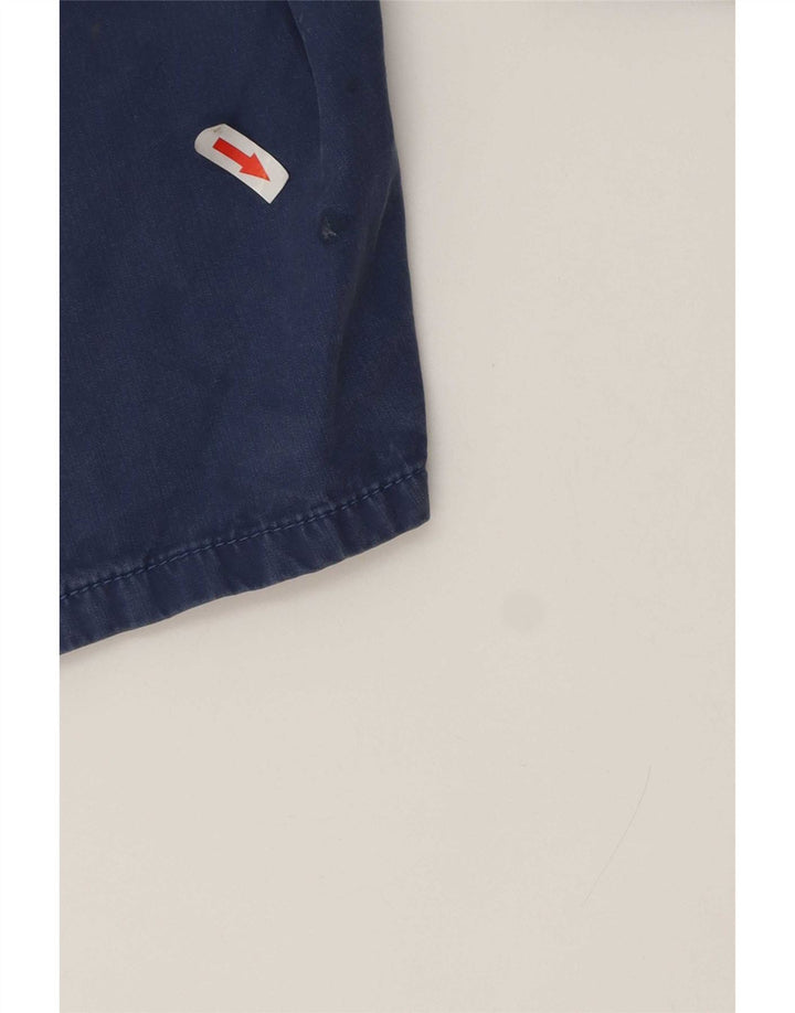 Marks & Spencer Short cargo régulier pour homme W36 en coton bleu moyen