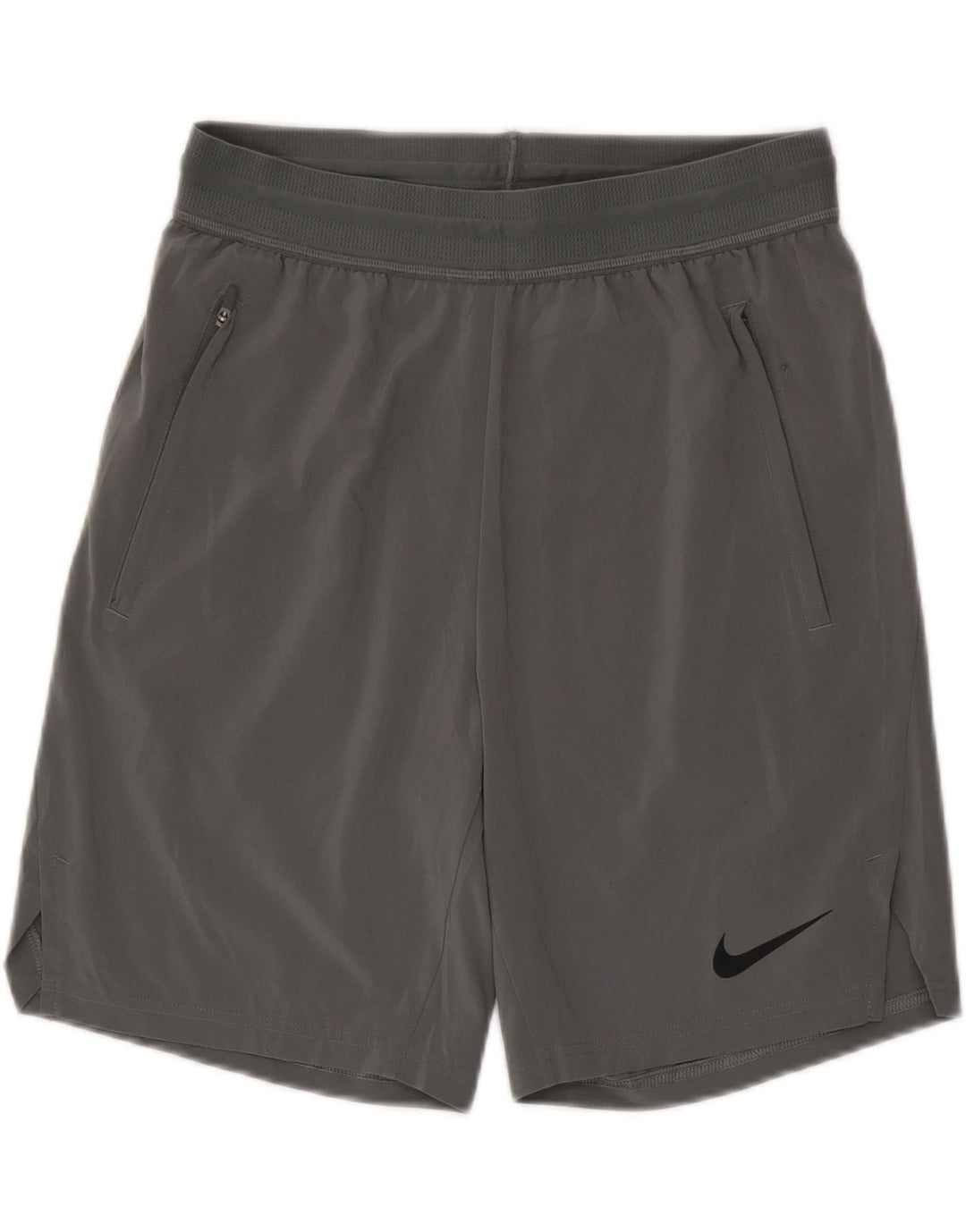 Nike Short de sport Dri Fit pour homme Petit gris Polyester