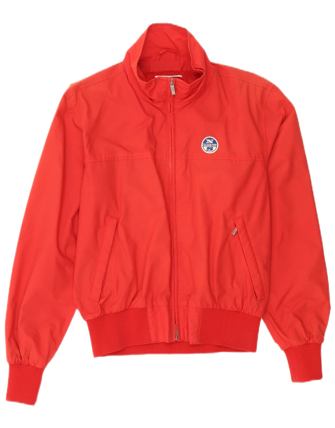 North Sails Veste Bomber Homme UK 36 Petit Rouge Polyamide
