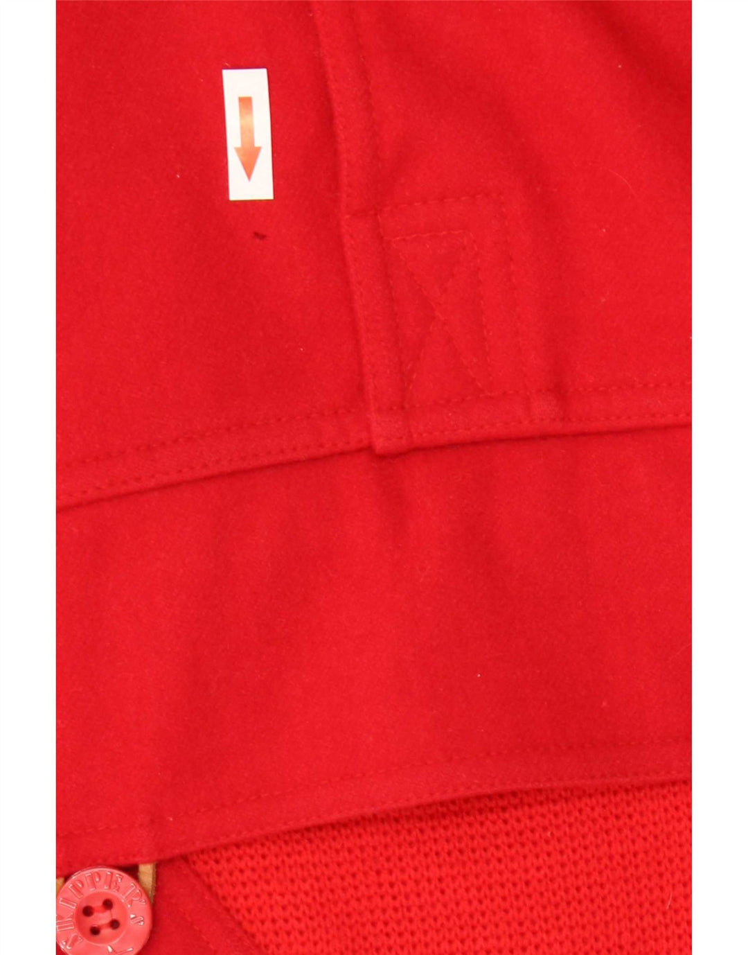 Skipper's Pull col boutonné pour homme IT 48 laine rouge moyen