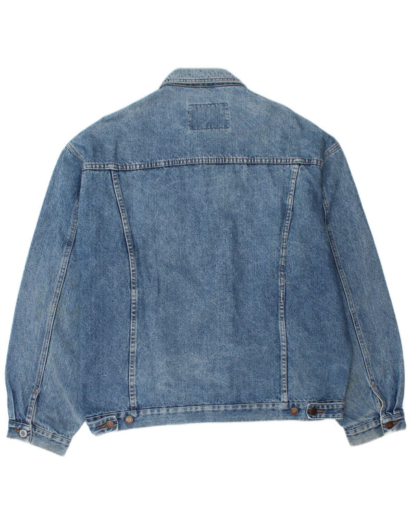 Casucci Veste en jean pour homme UK 42 XL Bleu