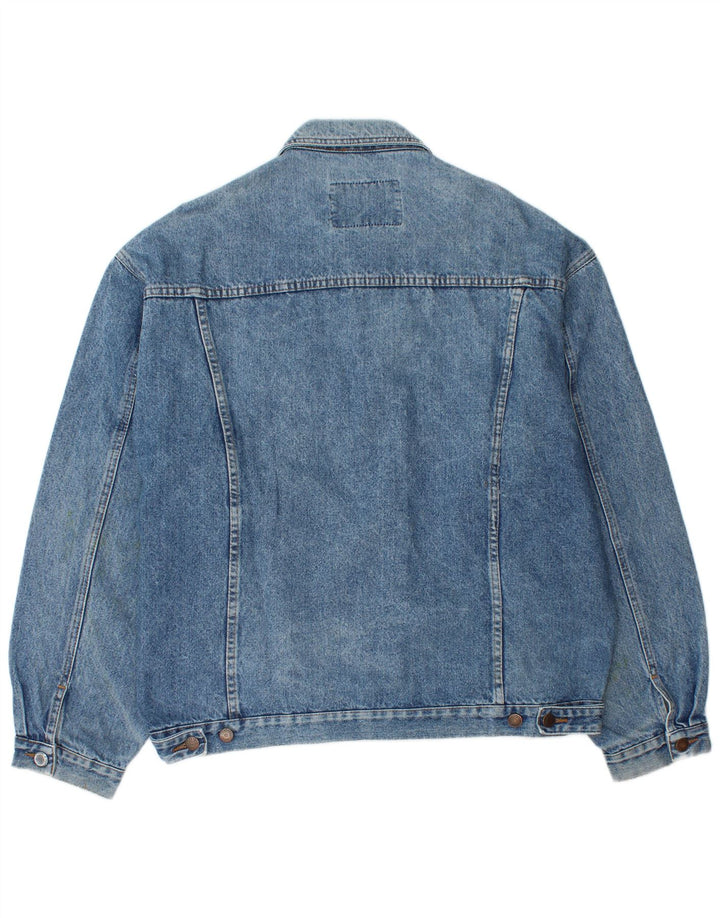 Casucci Veste en jean pour homme UK 42 XL Bleu