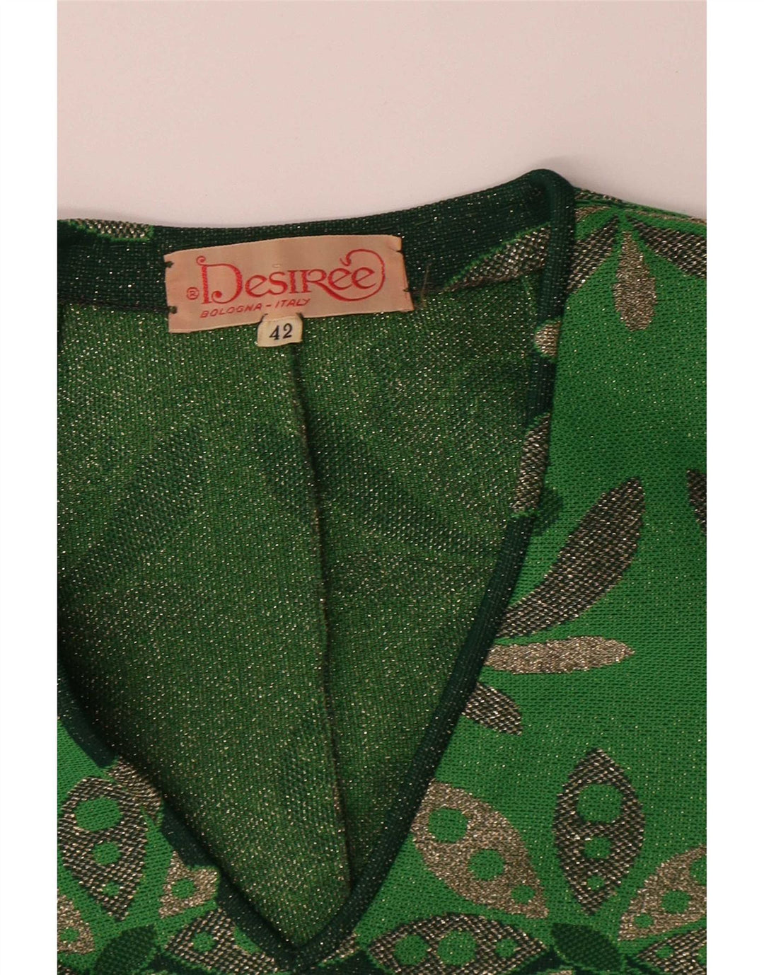 Desiree Chemisier Femme IT 42 Vert Moyen Floral