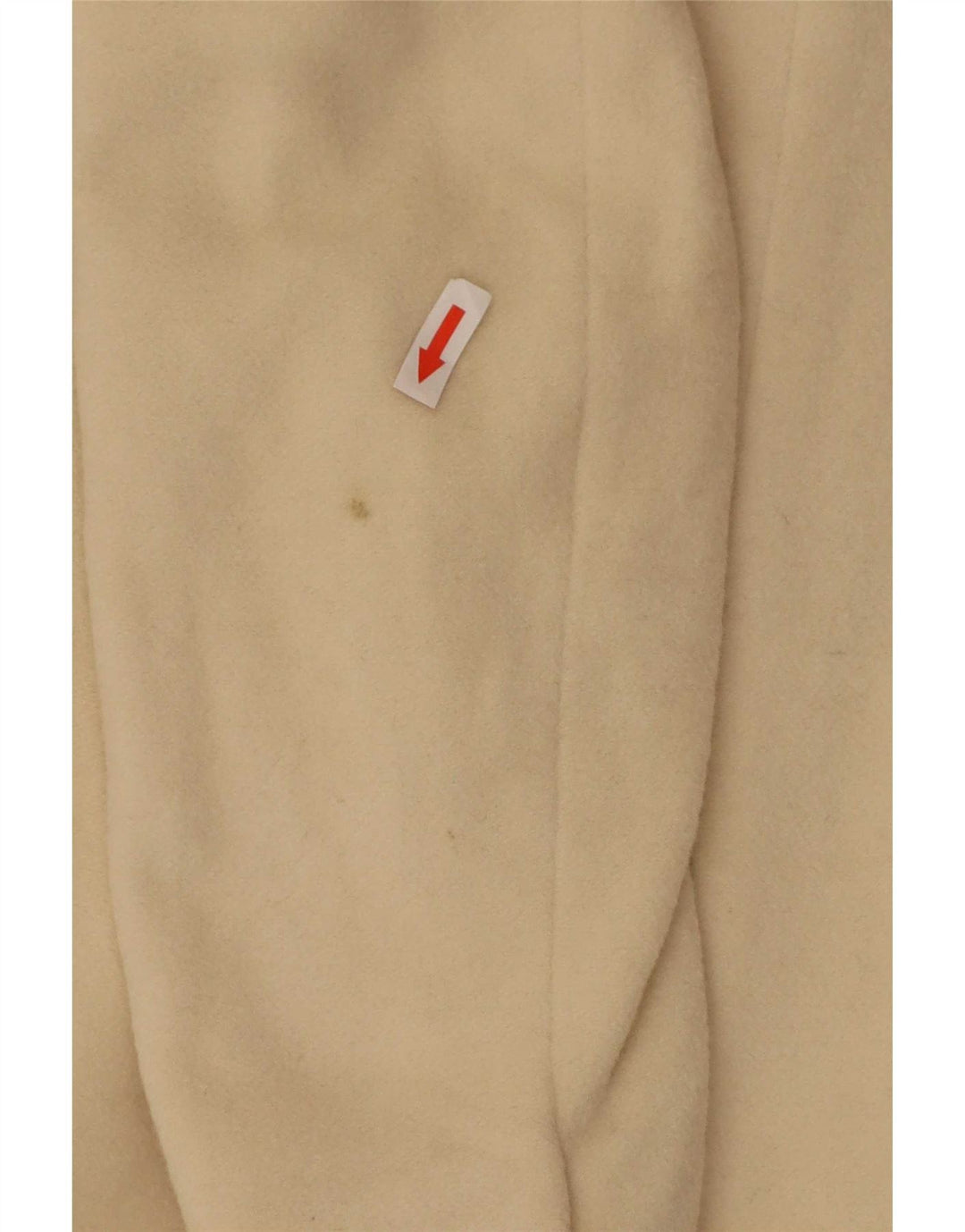 Whistler Trench-coat coupe régulière pour femme UK 14 en laine blanc cassé moyen