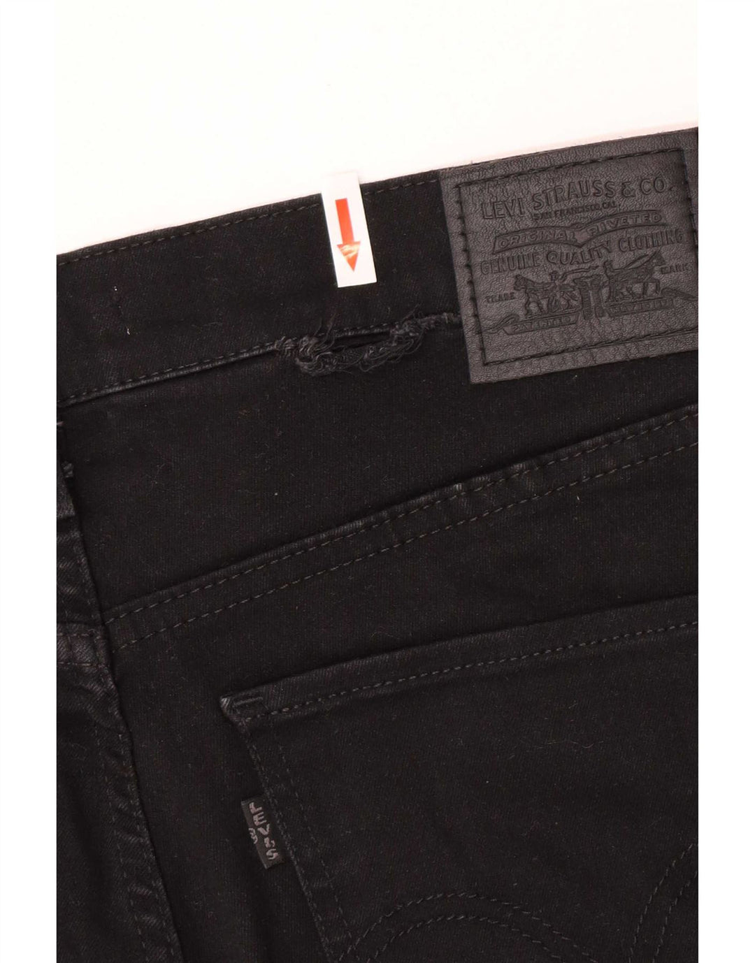 Levi's Jean Jegging Femme W32 L32 Noir Coton