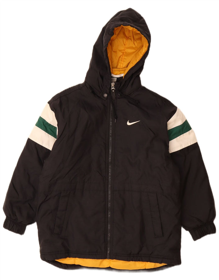 Nike Veste matelassée surdimensionnée pour garçon 9-10 ans Noir moyen