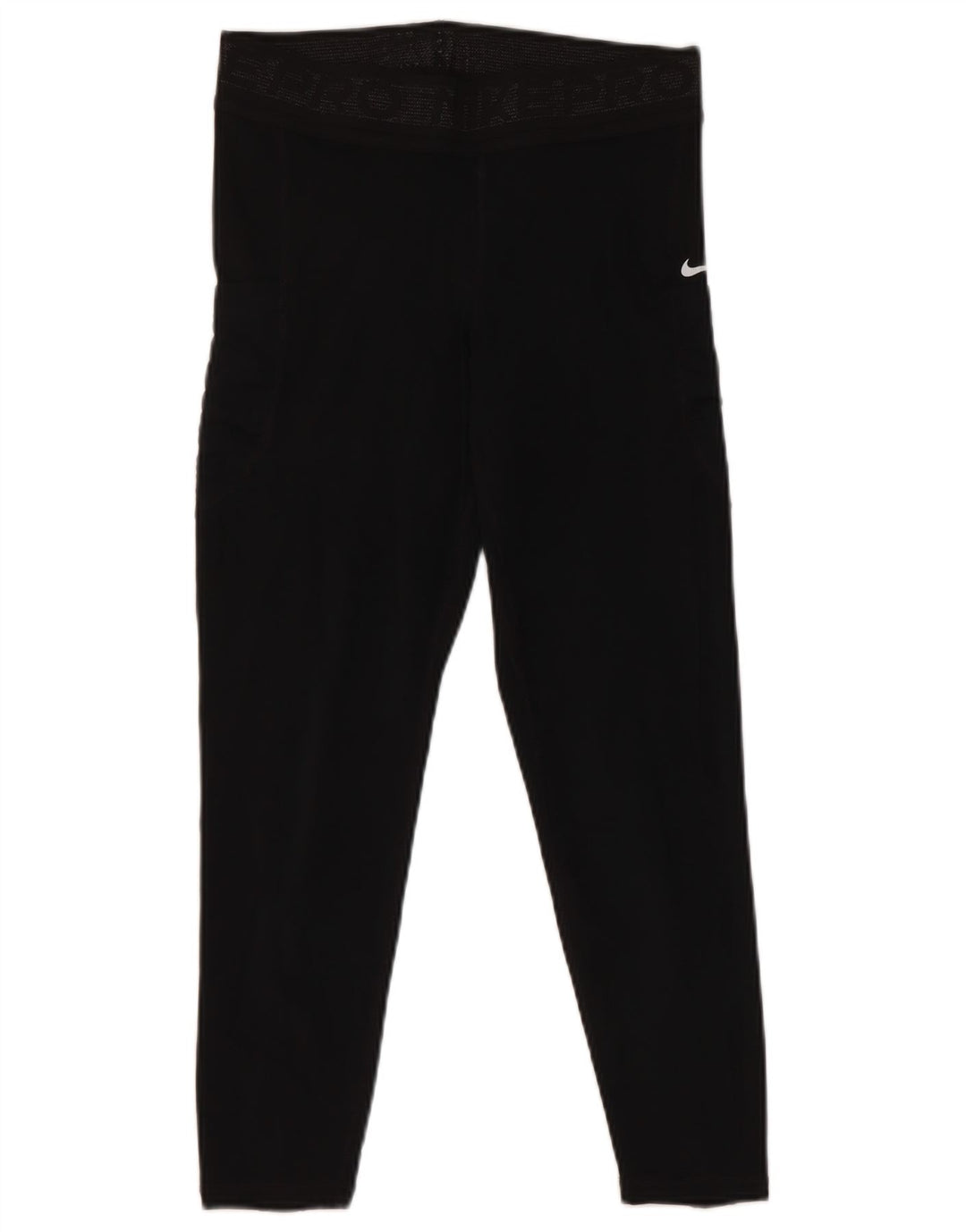 Legging court Nike pour femme UK 12 Polyester noir moyen