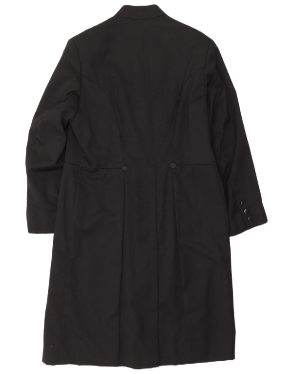vintage Mens Tailcoat Blazer Veste UK 38 Moyen Noir