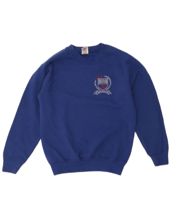 Russell Athletic Sweat-shirt graphique pour garçon 11-12 ans 2XL Bleu Coton