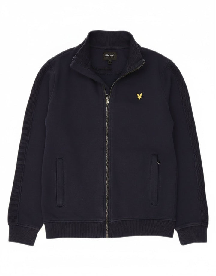 Lyle & Scott Veste de Survêtement Garçon 10-11 Ans Bleu Marine Coton
