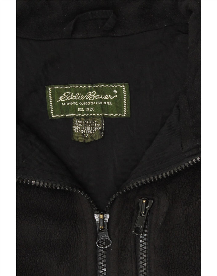 Eddie Bauer Veste polaire pour homme UK 38 Medium Noir Polyester