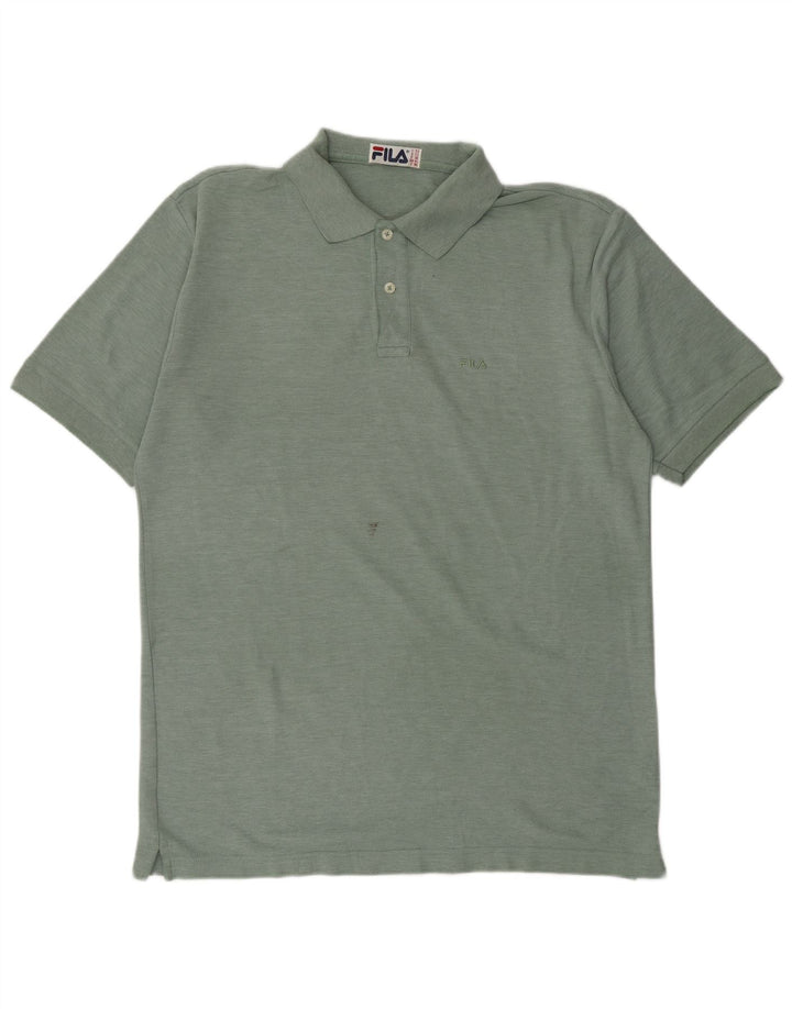 FILA Polo Homme IT 52 Large Vert Coton