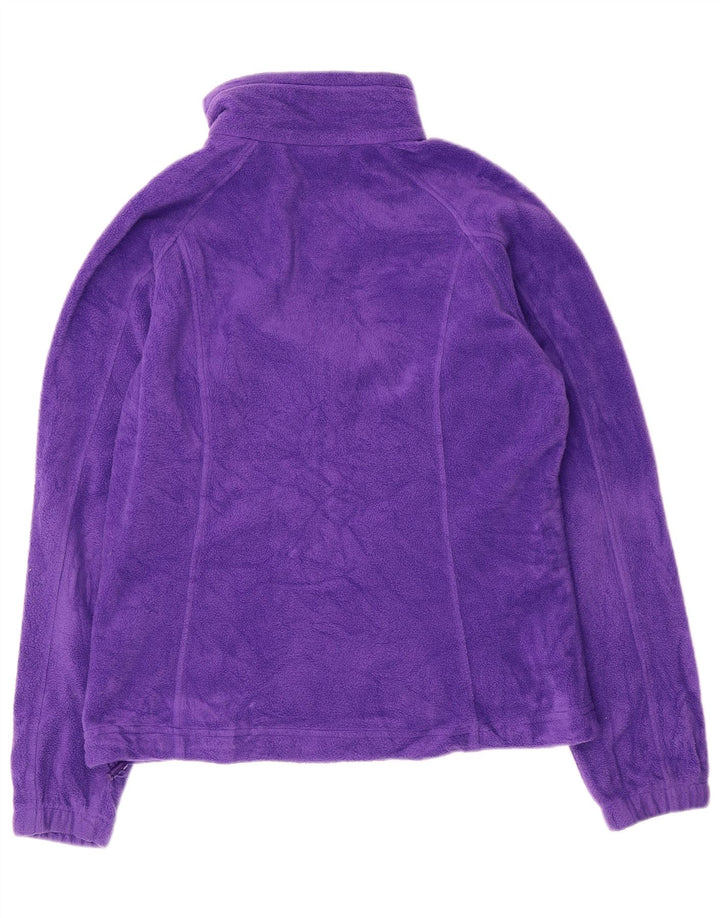 Columbia Veste Polaire Femme UK 14 Violet Moyen Polyester
