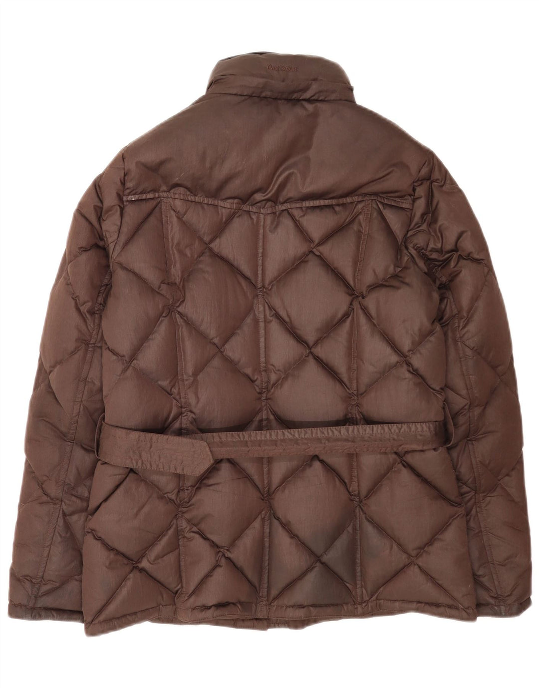 Barbour Veste rembourrée pour femme UK 12 Polyester marron moyen