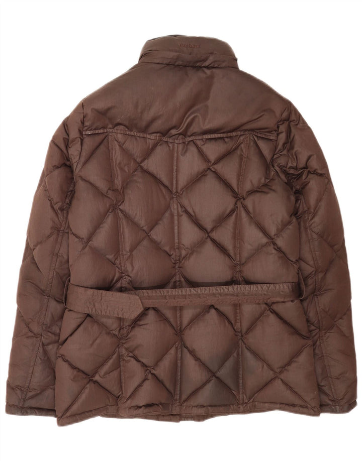Barbour Veste rembourrée pour femme UK 12 Polyester marron moyen