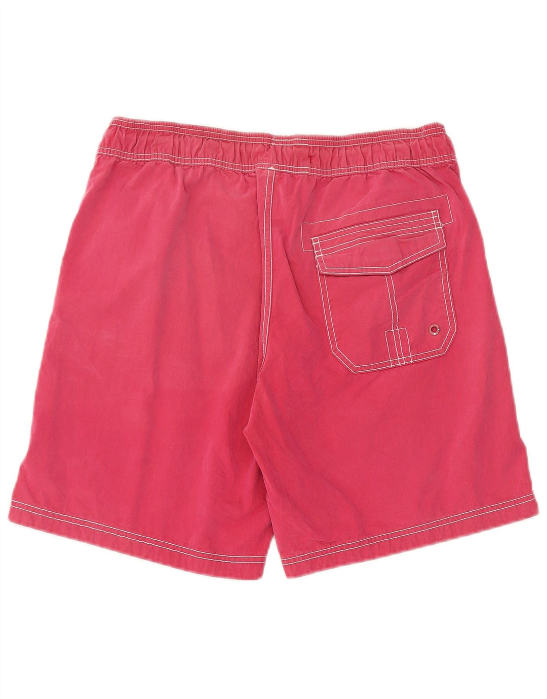 Fat Face Short de Bain Homme Grand Coton Rouge