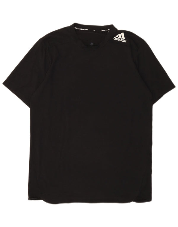 Adidas T-Shirt Homme Haut Noir Moyen Polyester