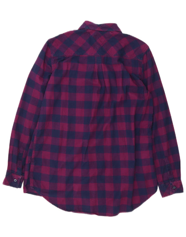 Tommy Hilfiger Surchemise pour femme UK 10 Petit carreaux violets
