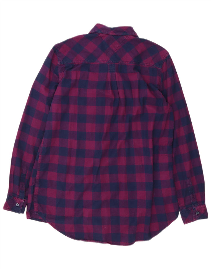 Tommy Hilfiger Surchemise pour femme UK 10 Petit carreaux violets