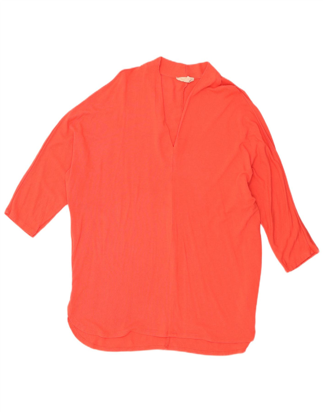 Phase Eight Haut surdimensionné à manches 3/4 pour femme UK 12 Orange moyen