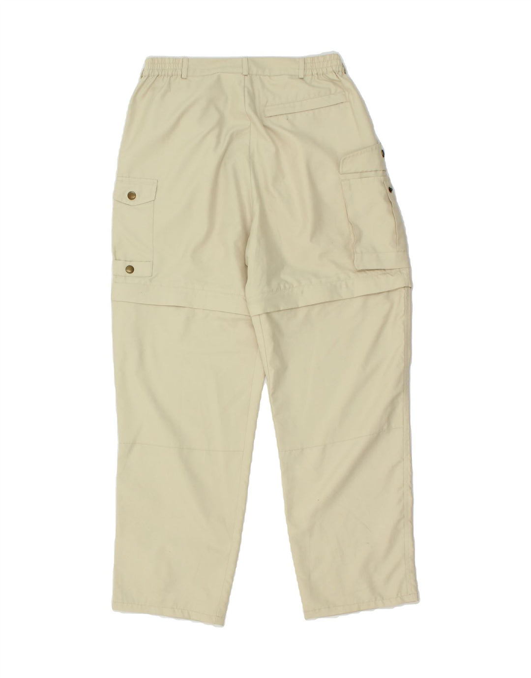 VINTAGE Womens Tapered Cargo Trousers EU 40 Medium W28 L27  Beige Vintage Vintage and Second-Hand Vintage from Messina Hembry 