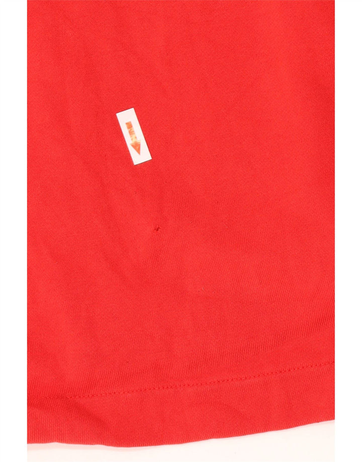 NIKE Pull à capuche zippé pour homme XL Rouge Coton