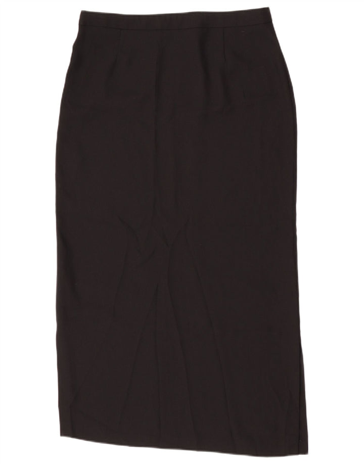 Jupe Midi Femme Vintage W30 Noir Moyen