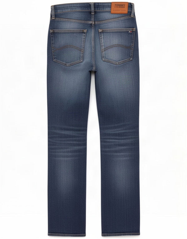 Tommy Hilfiger Mens Ryan Original Fit Straight Jeans W31 L32 Blue Cotton