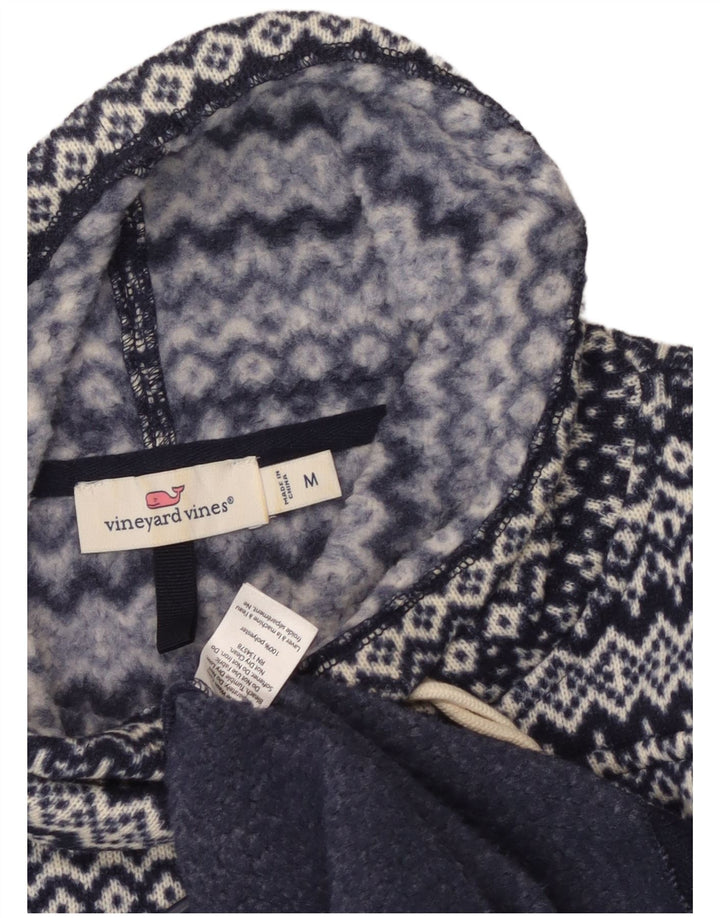 VINEYARD VINES Sweat-shirt pour femme UK 14 Bleu marine moyen Fair Isle